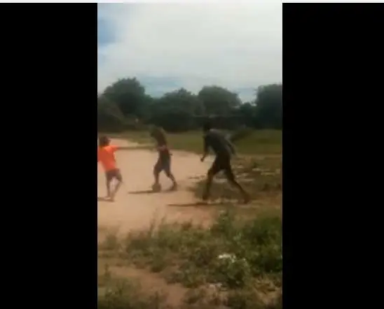Niños captan a un supuesto duende