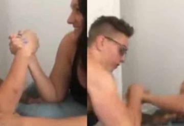 Le rompe el brazo a su novia por jugar a las vencidas