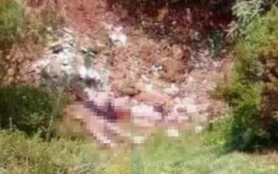 Hallan cuerpo sin vida y desnudo de una adolescente en el fondo de un barranco