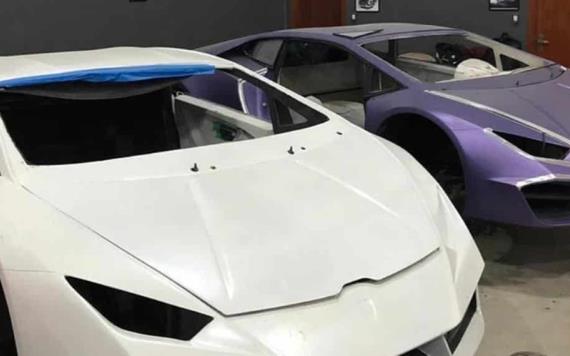 Desmantelan fábrica de autos pirata; producían Lamborghini y Ferrari