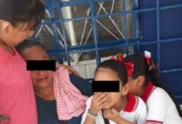 Dos mujeres en moto intentan robarse a niña de la Escuela Primaria Juan S. Trujillo