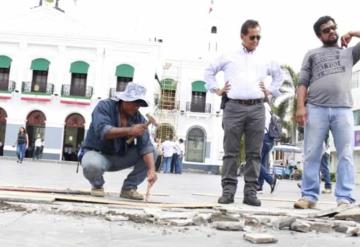 Trabajos en Plaza de Armas concluirán este viernes