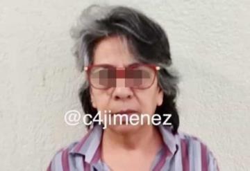 Mujer es detenida tras intentar pasar en toalla sanitaria $100 mil a reo del Reclusorio Norte