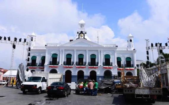 Listos los preparativos para el grito en Plaza de Armas