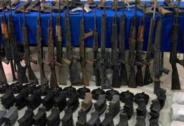 Cae ´La Shakira´; traía 37 armas de alto calibre y lanzagranadas