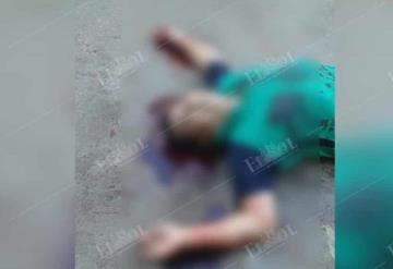 A quemarropa asesinan a presunto policía en Tierra Colorada