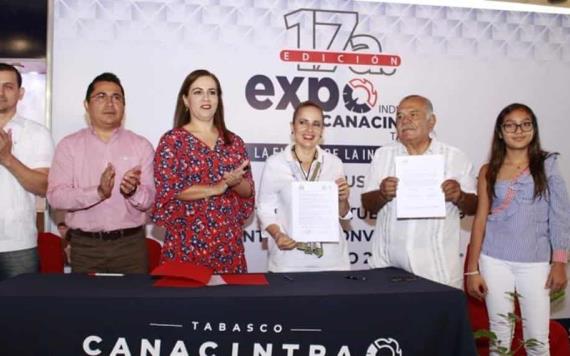 Así se vivió el segundo día de la Expo Canacintra 2019 en Villahermosa