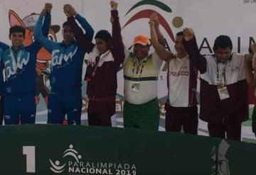 Tabasco sigue sumando medallas en la Paralimpiada Nacional 2019