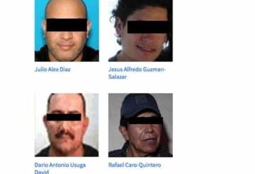 Difunden la lista de los criminales más buscados en México