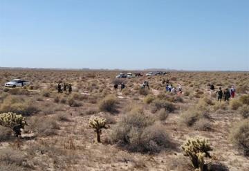 Suman 42 cuerpos encontrados dentro de fosa clandestina en desierto de Sonora