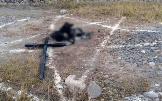 Hallan bebé muerto con el número 666 tras ritual satánico