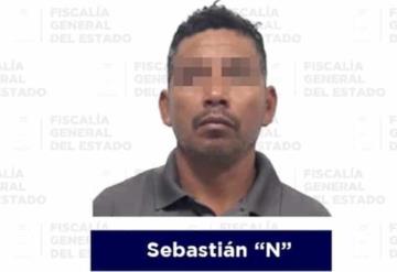 Atrapan presunto responsable del homicidio de una mujer y violación de una menor en Jalpa de Méndez