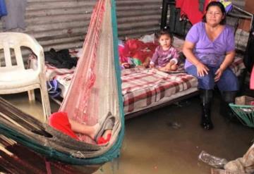 600 familias afectadas por lluvias en Villahermosa