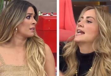 El beso entre Galilea Montijo y Andrea Legarreta en Hoy