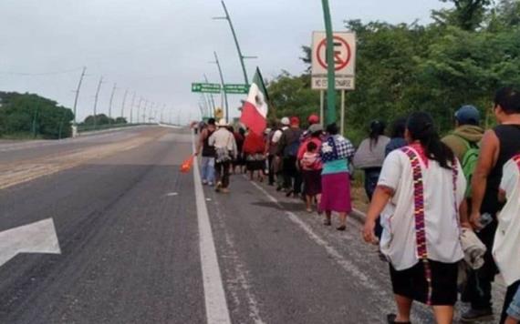 Hombres armados obligan a familias de Chiapas a desplazarse al norte del estado