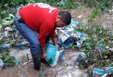 Colocan costaler&iacute;a en ejido Zapata de Jalapa 