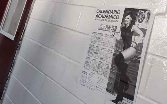 Publican a Maribel Guardia en Calendario del IPN