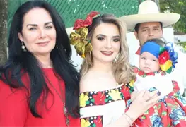 Fue presentada a la sociedad Valentina Ar&aacute;mburo Priego