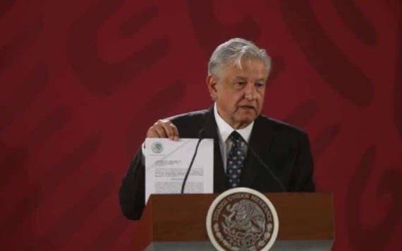 Envía AMLO, por segunda vez, la iniciativa para eliminar el fuero al Ejecutivo federal