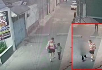 Muestran videos del momento en que Fátima, niña de 7 años asesinada, es raptada por una mujer