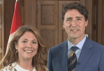 La esposa del primer ministro de Canadá dio positivo por Covid-19