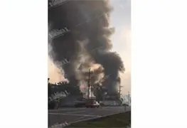 Explota toma de gas en la carretera Villahermosa -C&aacute;rdenas