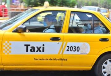 Taxistas dejan de laborar por la cuarentena; realizan pocos servicios y sus ganancias son pocas