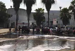 Limpian y desinfectan Hospital de Comalcalco y otros lugares p&uacute;blicos