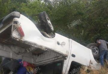 Accidente en autopista Cárdenas - Coatzacoalcos