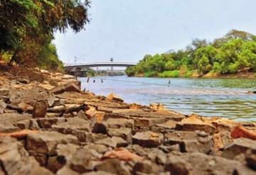 Ríos de Tabasco por debajo de sus niveles; el intenso calor los seca