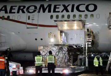 Llega a México séptimo cargamento con insumos médicos  contra COVID-19