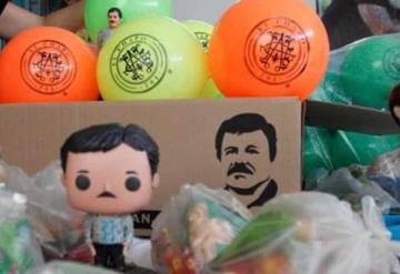 Hija del ´Chapo´ Guzmán regala juguetes con la imagen de su padre