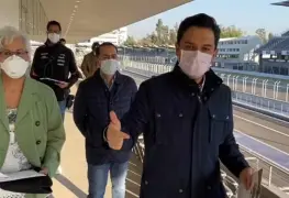 Construyen ´Hospital de Expansión´ COVID-19 en Autódromo Hermanos Rodríguez