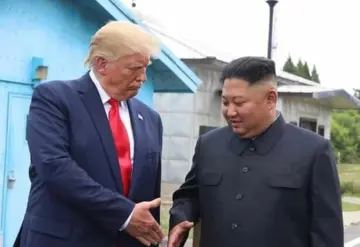 Afirma Trump que está contento de ver que Kim Jong-un está de vuelta