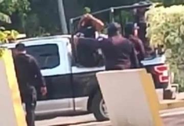 Fuerte persecución deja a tres detenidos en Tabasco