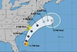 Empieza a formarse ´Arthur,´ la primera tormenta tropical de la temporada 2020 en el Atlántico