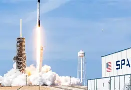 Lanzan NASA y SpaceX el cohete Falcon 9, despu&eacute;s de un intento fallido