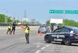 Estos son los filtros sanitarios con m&aacute;s infracciones a conductores en Tabasco