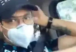 VIDEO: Diputado sesiona mientras maneja su carro