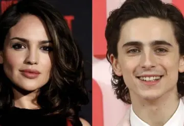 Captan a Eiza González y Timothée Chalamet besándose en playas mexicanas