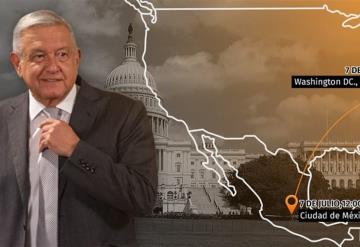 Esta es la agenda que seguirá el presidente López Obrador en Washington