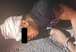 Lo torturan y arrojan de auto en movimiento en el Cedro