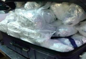 Sedena asegura 170 kilos de droga