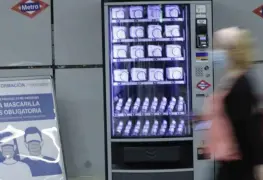 Llegan a México máquinas expendedoras de insumos médicos