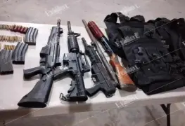 Aseguran armas largas en comunidad de Huimanguillo