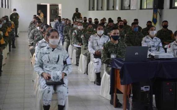 Personal Militar, recibe taller de "Sensibilización de Género" impartido por catedráticos de la UNAM