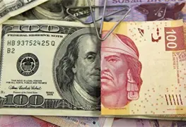 Peso se aprecia y d&oacute;lar inicia la semana a la baja
