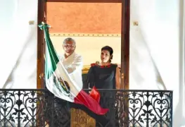 Celebran histórico Grito de Independencia en Plaza de Armas
