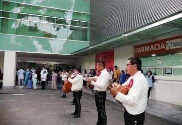 Realizan homenaje a trabajadores de hospital COVID en Comalcalco