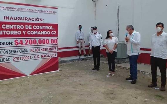 Se inaugura en Nacajuca  el Centro de Control, Monitoreo y Comando C-2